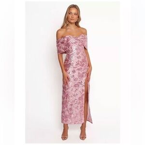 Petal & Pup Strapless Lilia Maxi Dress